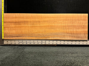 Hawaiian Curly Koa Wood Billet - 22" x 7" x 1.875"