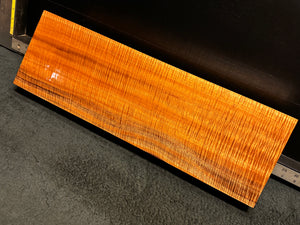 Hawaiian Curly Koa Wood Billet - 22" x 7" x 1.875"