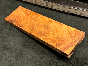 York Custom Curly Koa Wood Billet - 12.5" x 3.625" x 0.875"