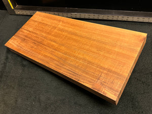 Hawaiian Curly Koa Wood Billet - 23.5" x 10.375" x 1.875"