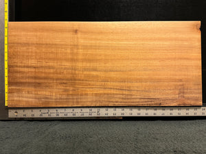 Hawaiian Curly Koa Wood Billet - 23.5" x 10.375" x 1.875"