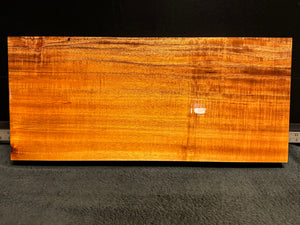 Hawaiian Curly Koa Wood Billet - 23.5" x 10.375" x 1.875"