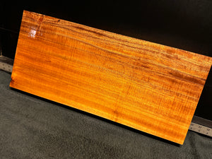 Hawaiian Curly Koa Wood Billet - 23.5" x 10.375" x 1.875"