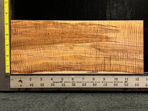 Hawaiian Curly Koa Wood Billet - 12.5" x 5.125" x 1+"