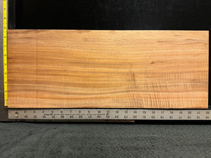 Hawaiian Curly Koa Wood Billet - 22" x 8.5" x 1"