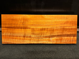 Hawaiian Curly Koa Wood Billet - 22" x 8.5" x 1"