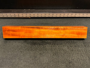 Hawaiian Curly Koa Wood Billet - 18" x 2.375+" x 1.375+"