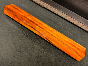 Hawaiian Curly Koa Wood Billet - 18" x 2.375+" x 1.375+"