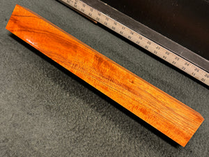 Hawaiian Curly Koa Wood Billet - 18" x 2.375+" x 1.375+"