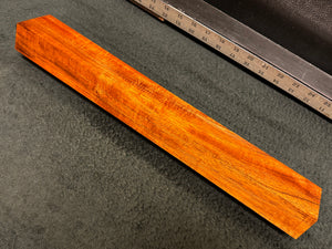 Hawaiian Curly Koa Wood Billet - 18" x 2.375+" x 1.375+"