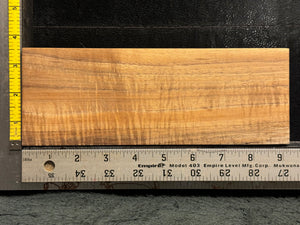 Hawaiian Curly Koa Wood Billet - 9" x 3.375" x 1.125"