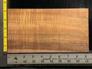 Hawaiian Curly Koa Wood Billet - 9.25" x 5" x 1.75"