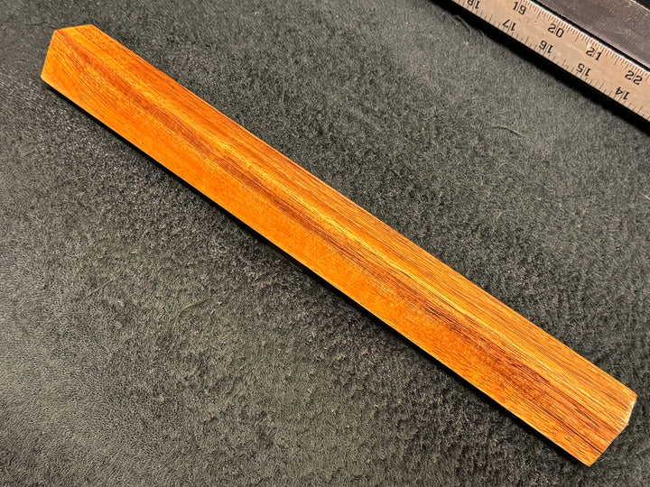 Hawaiian Curly Koa Wood Billet - 14" x 1.125" x 1.125"