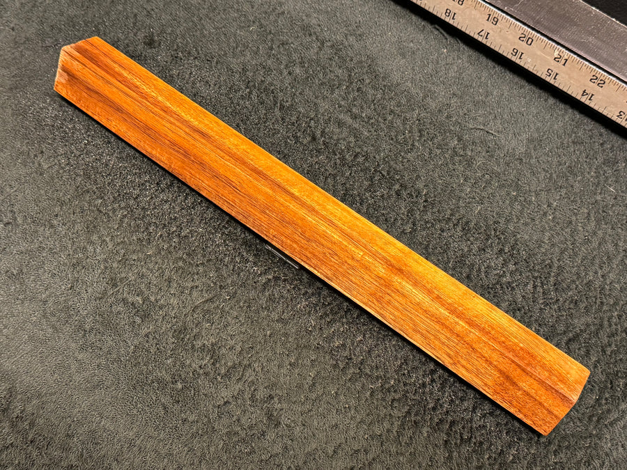 Hawaiian Curly Koa Wood Billet - 14" x 1.125" x 1.125"