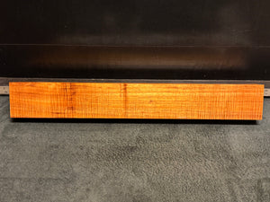 Hawaiian Curly Koa Wood Billet - 28.25" x 4" x 1.875"