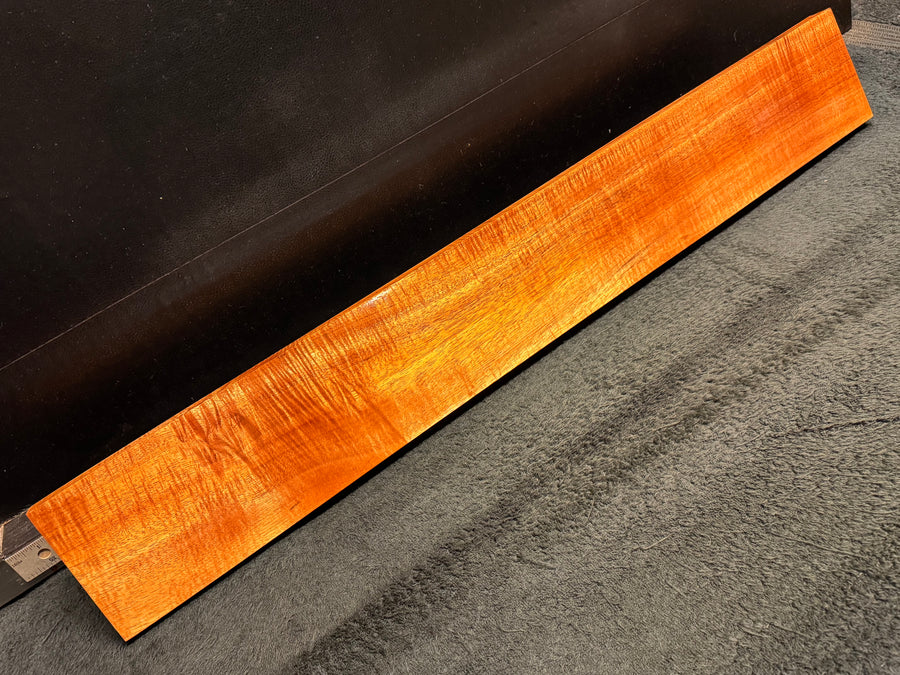 Hawaiian Curly Koa Wood Billet - 32.75" x 4.625" x 1"