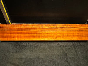 Hawaiian Curly Koa Wood Billet - 40" x 7.5" x 1.875"