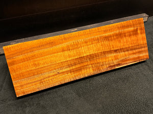 Hawaiian Curly Koa Wood Billet - 24" x 7.75+" x 1.625+"