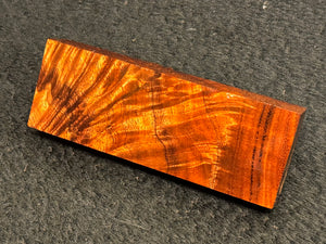 Hawaiian Curly Koa Wood Billet -  5.5" x 1.875" x 0.875"