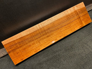 Hawaiian Curly Koa Wood Billet - 24" x 6.25+" x 1.625+"