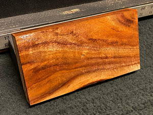 Hawaiian Curly Koa Wood Billet -  8" x 4.125" x 1"