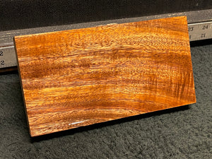 Hawaiian Curly Koa Wood Billet -  8.25" x 4.25+" x 1"