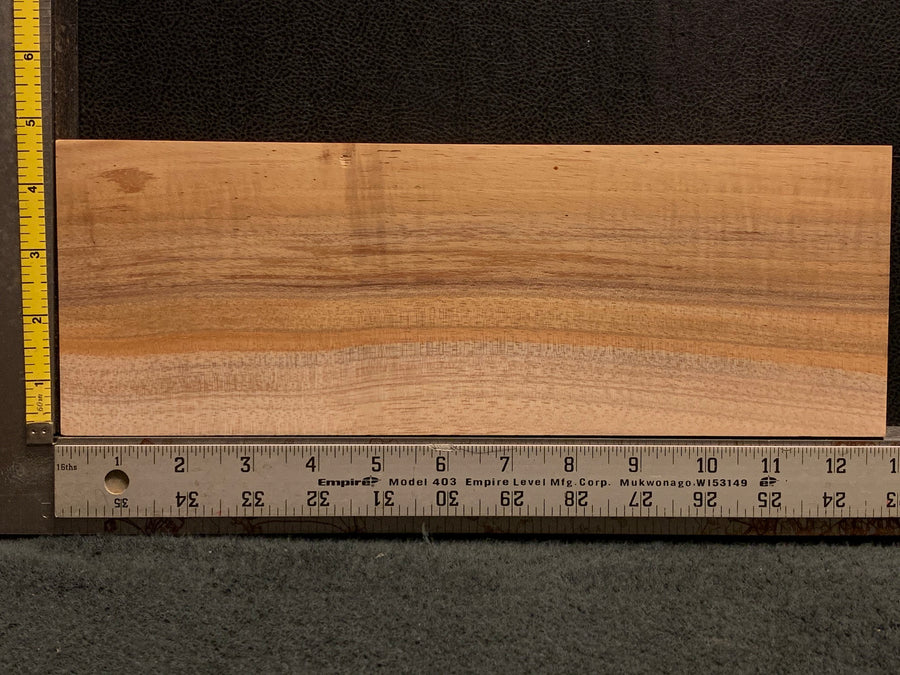 Hawaiian Curly Koa Wood Billet - 12.75" x 4.5" x 1.5"