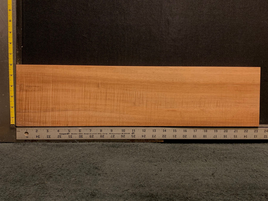 Hawaiian Curly Koa Wood Billet - 23" x 5.75" x 1.75"