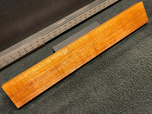 Hawaiian Curly Koa Wood Billet - 21.5" x 3+" x 1.125"