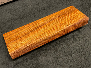 Hawaiian Curly Koa Wood Billet -  12" x 4" x 1.125"