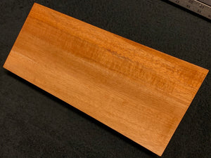 Hawaiian Curly Koa Wood Billet - 12" x (6" to 4.875+") x 1.75"