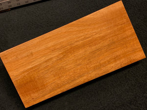 Hawaiian Curly Koa Wood Billet - 12" x (6" to 4.875+") x 1.75"