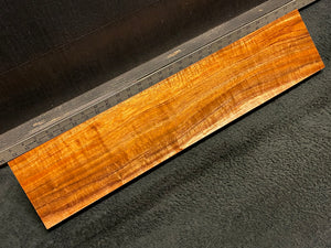 Hawaiian Curly Koa Wood Billet - 24" x 5.125" x 1.125"