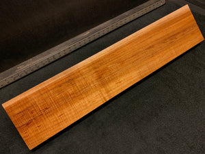 Hawaiian Curly Koa Wood Billet - 28.5" x 6" x 1.625+"