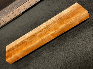 Hawaiian Curly Koa Wood Billet -  12" x 2.75" x 0.875+"