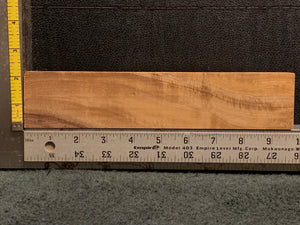Hawaiian Curly Koa Wood Billet -  9.5" x 2" x 1"