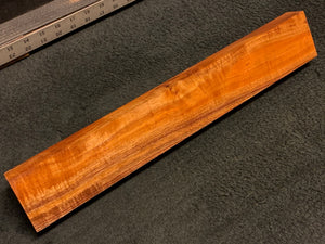 Hawaiian Curly Koa Wood Billet - 18" x 2.75" x 1.375+"