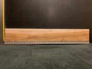 Hawaiian Curly Koa Wood Billet - 36+" x 5.125+" x 1.25"